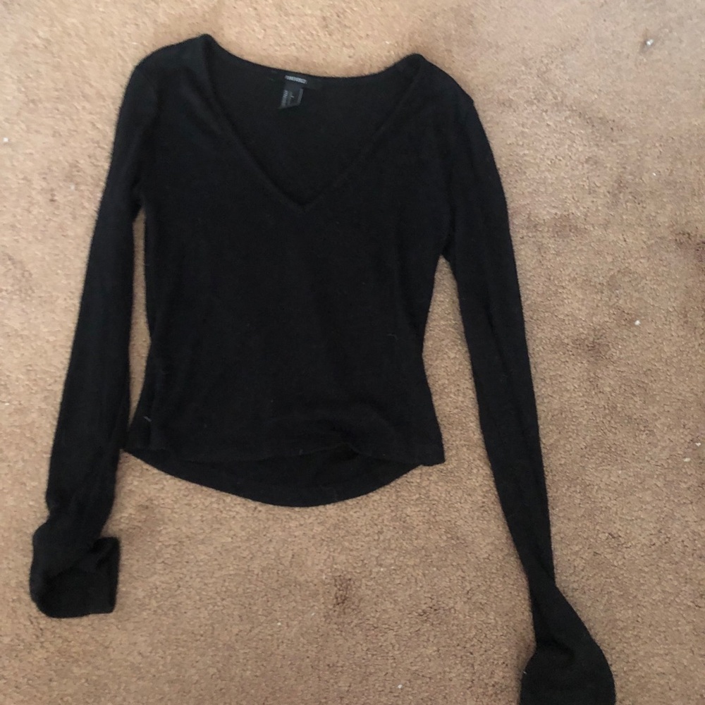 Forever 21 long sleeved v neck